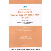 LBH's Commentary on Prohibition of Benami Property Transaction Act, 1988 Along with Rules and Notifications By CA P. H. Motlani, Jatin Sehgal